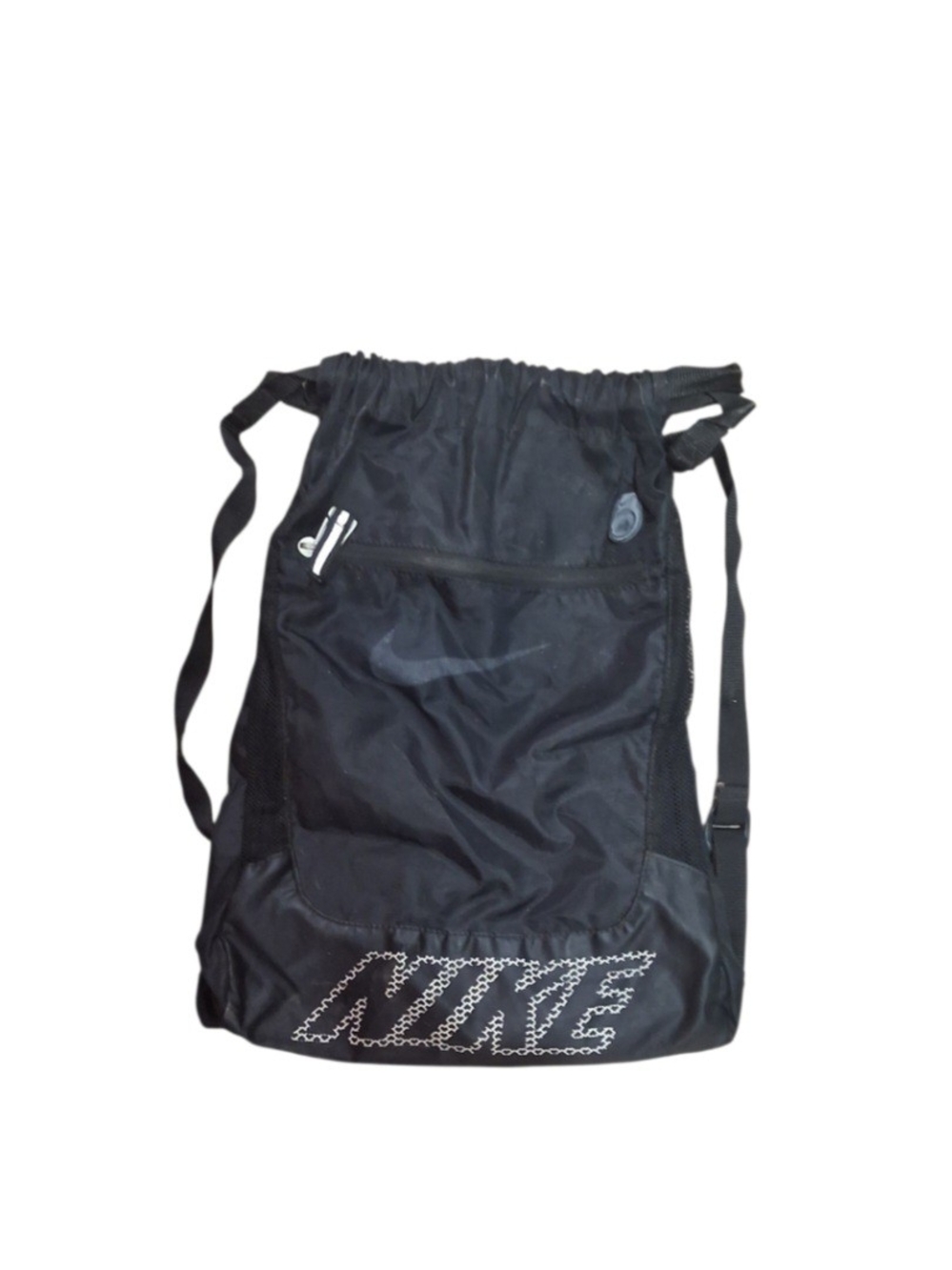 Nike Black Drawstring Gym Sack - Men's
